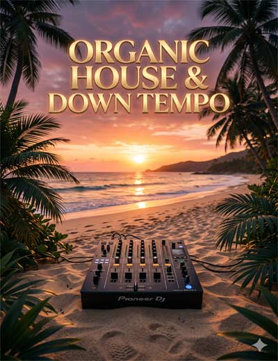 Organic House & Down Tempo DJ Exclusive Edits - Club-Ready Loungy Vibes by DJ CK Music